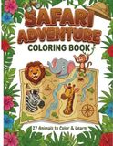 Safari Adventure Coloring Book