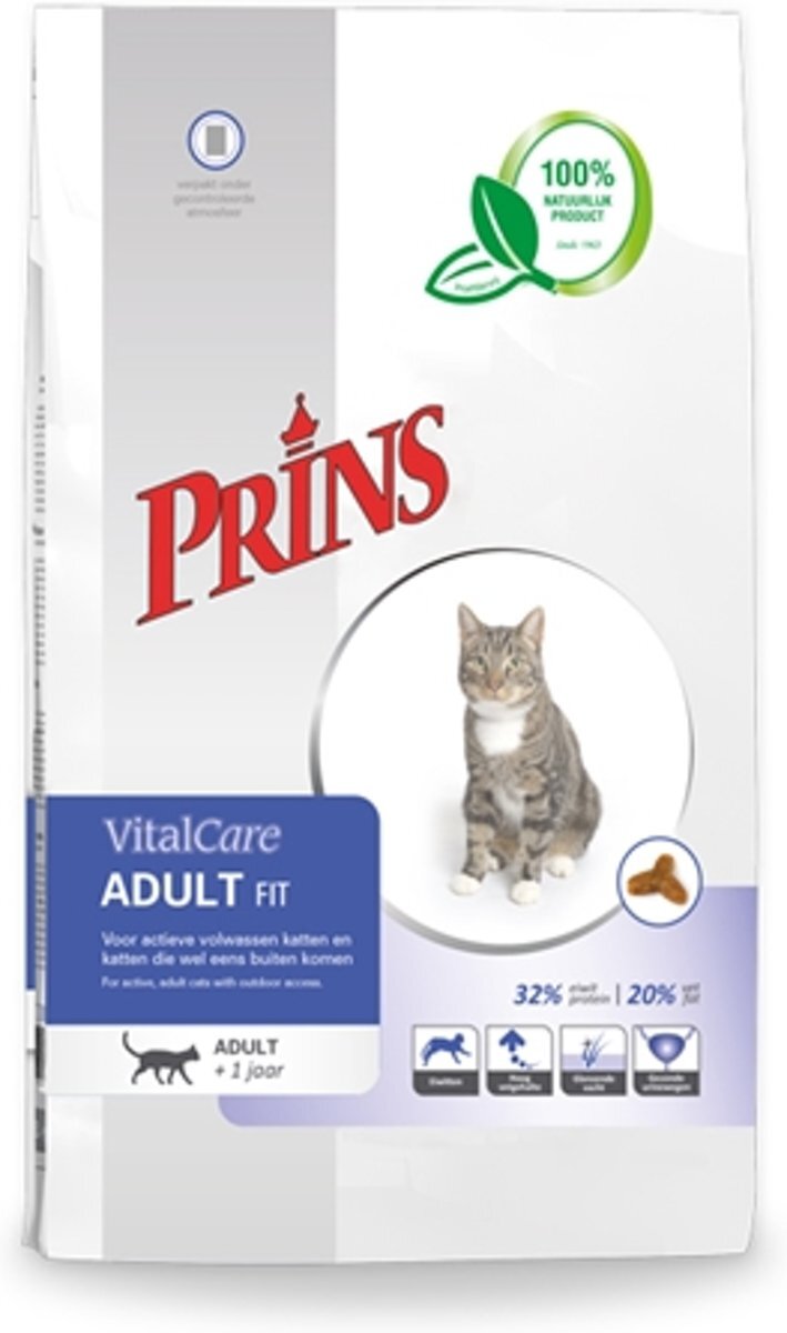 Prins Droogvoer Cat Vital Care Adult - 10 kg
