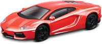 Bburago Lamborghini Aventador - Modelauto - Schaal 1:43 - Oranje Metalic
