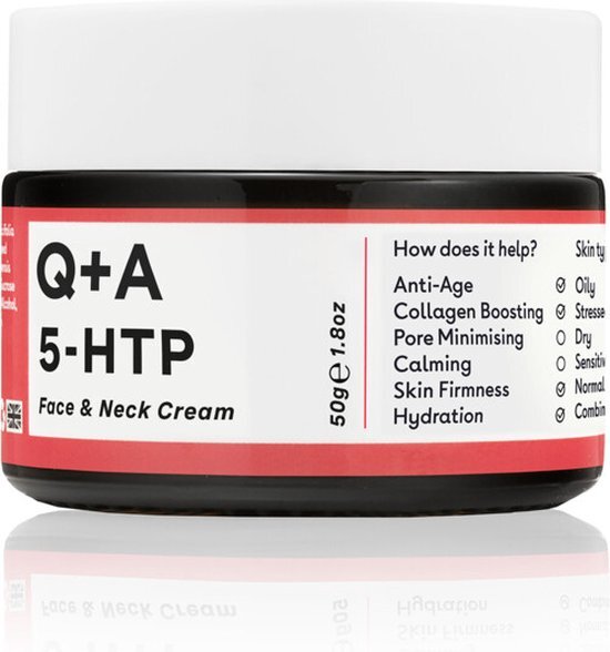 Q+A 5-HTP Face &amp; Neck Cream 50 gr