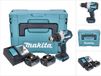 Makita DHP 489 RFJ accu-klopboormachine 18 V 73 Nm borstelloos + 2x accu 3,0 Ah + oplader + Makpac