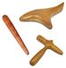 Triggerpoint Outil de massage en bois - Pour jambes, épaules et dos - 3 pièces