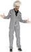 Leg Avenue Beetle Boss Suit - Wit/Zwart - M - Polyester - 0714718535821