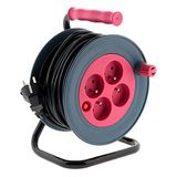 Otio Inbouw-stekkerblok 3 stopcontacten 16A 2P+T en 2 USB - Zilver