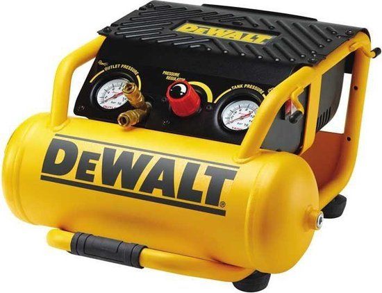 DeWALT DPC10RC Compressor 10L + 10m Slang - Olievrij - Draagbaar
