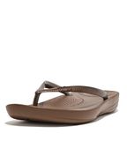 FitFlop Iqushion Ergonomic Flip-Flops TPU Dames Slippers - Bronze