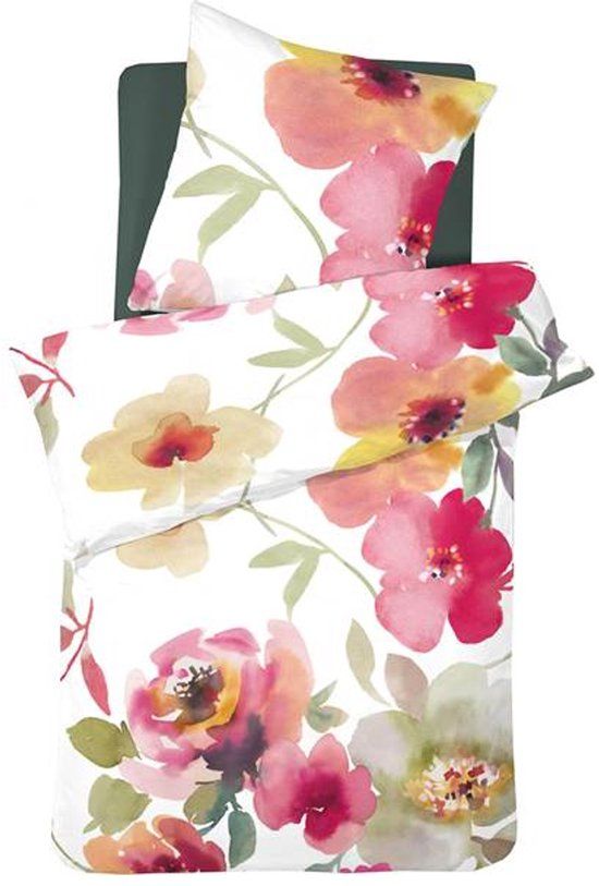Cinderella Dekbedovertrek Flore Katoen Roze 140x220 cm