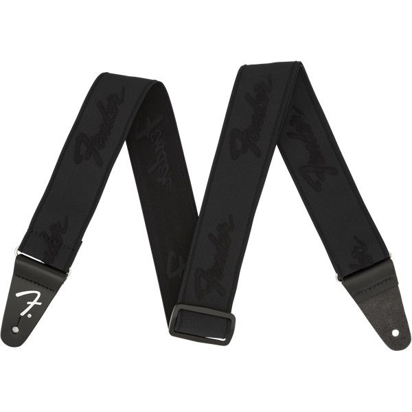 Fender WeighLess Running Logo Black/Black