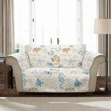 Lush Decor Meubelbeschermer Loveseat, BlueTaupe
