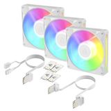 ARCTIC BioniX P14 A-RGB Computer behuizing Ventilator 14 cm Wit 3 stuk(s)
