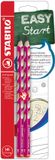 STABILO EASYgraph - Ergonomische Grafietpotlood - Rechtshandig - HB Hardheid - Roze - 2 Stuks