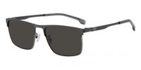Hugo Boss BOSS 1837/G/S ruthenium mat noir 57/18/145 homme lunettes de soleil