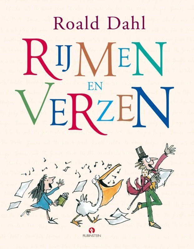 HEARTSELLING Rijmen En Verzen - Roald Dahl (2016) - Boek & CD - Nederlands