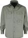 R.E.D. by EMP R.E.D. Rock-Engineered Design Olijfgroen legershirt met lange mouwen - Heren - M