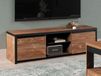 SYLVIE meuble TV-hifi 2 portes magnolia