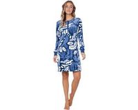 Pastunette Blue Bloom Chemise de nuit Velours Bleu Taille 38