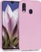 kwmobile telefoonhoesje geschikt voor Samsung Galaxy A40 - Hoesje voor smartphone - Back cover in mat oudroze
