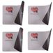GALILEO Placemat 45 x 30 cm dubbelzijdig Love Sibilla set van 12