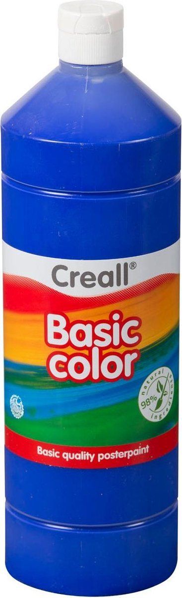 Creall Schoolverf Koningsblauw - 1 liter - Blauw