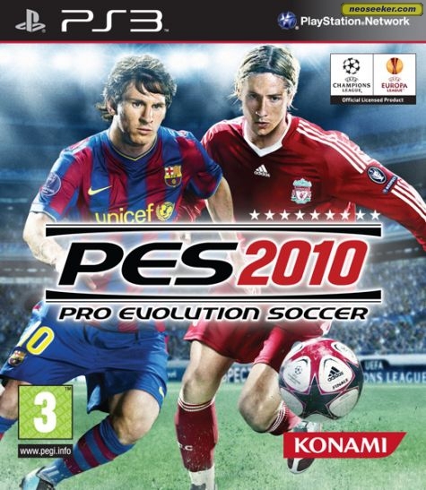 Konami Pro Evolution Soccer 2010 PlayStation 3