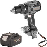 Procraft Industrial CD20B-BB accu-slagboormachine 20 V 150 Nm borstelloos + 1x accu 4,0 Ah - zonder oplader