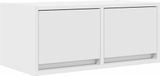 vidaXL Tv-meubel 60x31x25,5 cm bewerkt hout wit