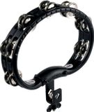Meinl TMT2BK - Mountable Tambourine, ABS, Steel Jingles, Black
