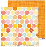 Anita & Zijn Wereld Collection Me Organizo Scrapbooking, papier, cirkels, 30,5 x 30,5 cm