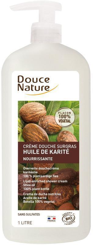 Douce nature Douchecreme overvette huid karite olie