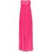 PINKO Antropologo Robe Tulle Fluide Flambe Rose