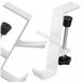 JEWELRY & WATCHES Support de casque de jeu avec pince - Métal blanc