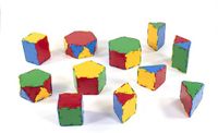 Miniland Verbinding: Stel Prisma´s In Veelkleurig Kinderen