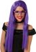 Fiestas Guirca Paarse Pruik Lang Synthetisch Haar Unisex Volwassenen