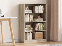 ESPACITO Bibliothèque 4 étagères sonoma (largeur: 72 cm)