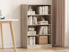 ESPACITO Bibliothèque 4 étagères sonoma (largeur: 72 cm)