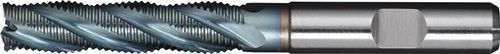 Promat/Tecwerk Schachtfrees DIN 844 type HR nominale-d. 8 mm inzetlengte 44 mm HSS-Co5 TiCN DIN 1835 B snedeaantal 4 lang - 4000866548