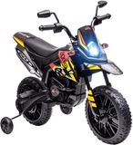 AIYAPLAY Elektrische kindermotor Kunststof, Metaal 106,5L x 56B x 80H cm Geel