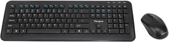 Targus AKM610ES Toetsenbord en Muis Set
