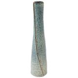 Light & Living Keramieken Vaas 11x45 cm - Blauw/Bruin
