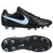 Nike Tiempo Ligera Pro AG Shadow - Noir/Bleu Foncé/Bleu - Herbe synthétique (AG), pointure 40½