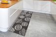 Andiamo 291165 Keukenloper "Coffeeshop" / Antracietkleurige Laagpolige Loper Van 100% Polyamide / 1 X Tapijt (67 X 120 Cm)