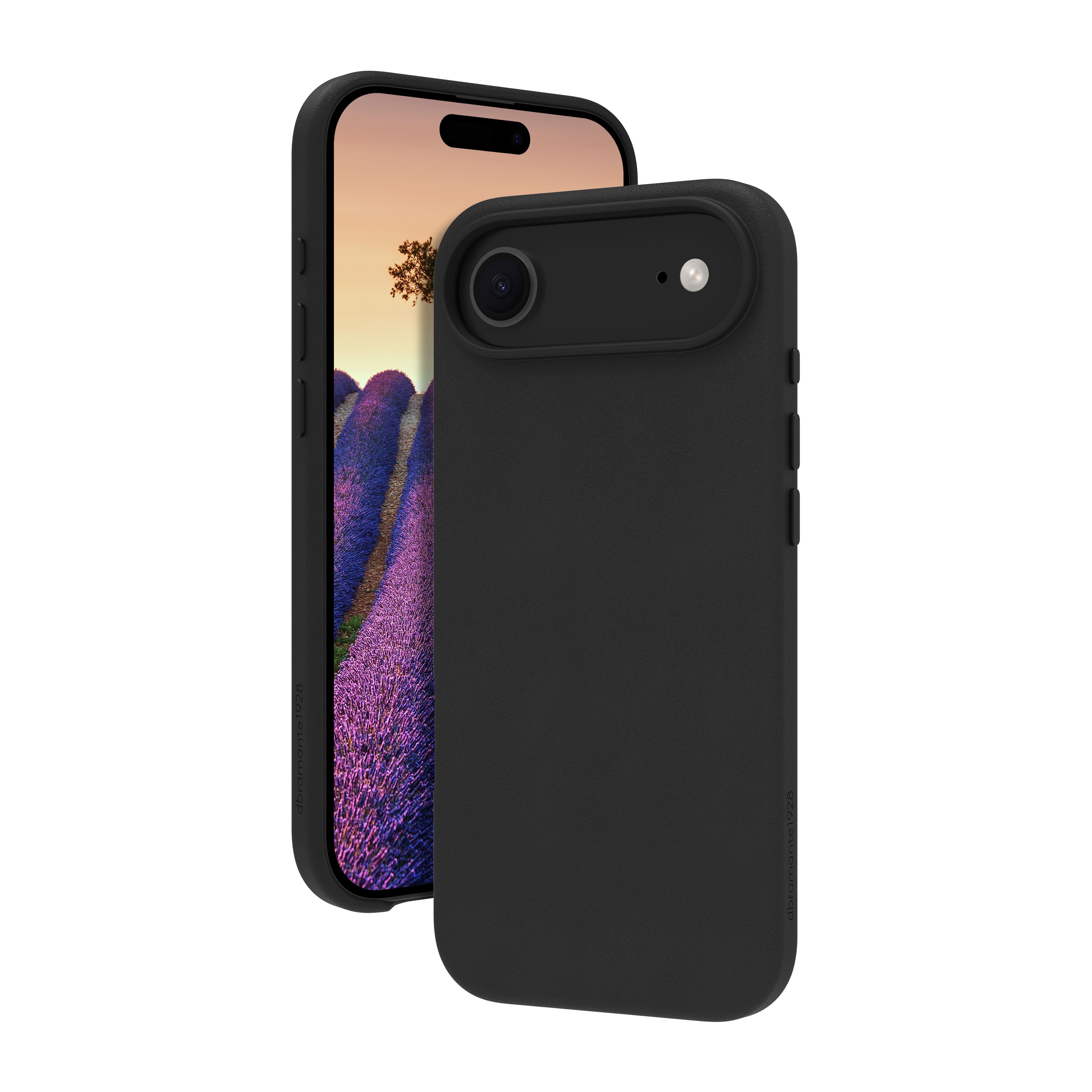 dbramante1928 Roskilde Apple iPhone 17 Air Back Cover met MagSafe Leer Zwart