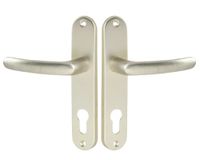 Vachette BEZAULT Budgetdeurset afstand 165 mm sleutel i-champagne-73275