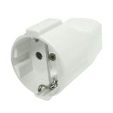 Mobiele sokkel, capaciteit 10/16 A, wit