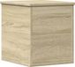 vidaXL Opbergbox 30x35x35 cm bewerkt hout sonoma eikenkleurig