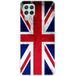 Samsung Galaxy A22 4G Engelse vlag siliconen hoesje