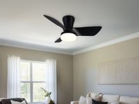 RL LIVE YOUR LIGHT Ventilator Zwart mat 76 cm