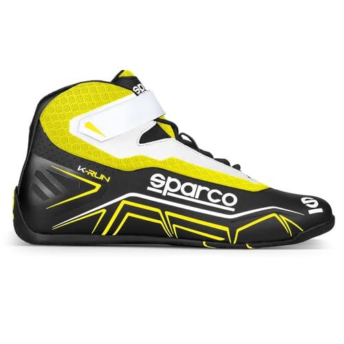 Sparco Schoenen K-Run Maat 40 Zwart/Fluo Ye