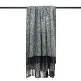 Furn Weaver 130X180 THROW NAVY