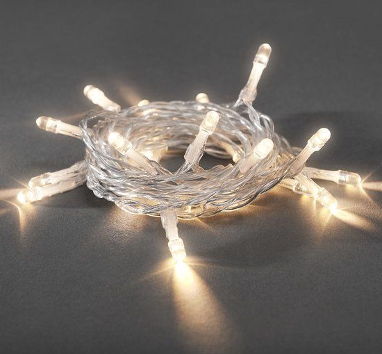 Konstsmide Kerstverlichting - 20 LED - Warm Wit - Batterij
